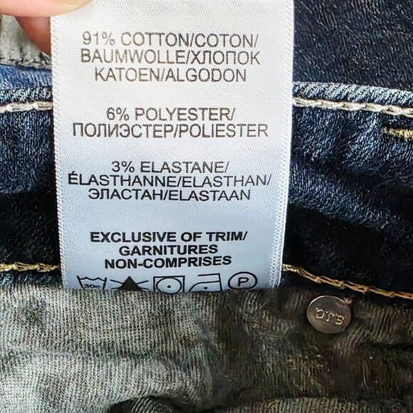 Silver Jeans Co. Suki Mid Capri W29/L22 Blue Denim - Picture 8 of 10